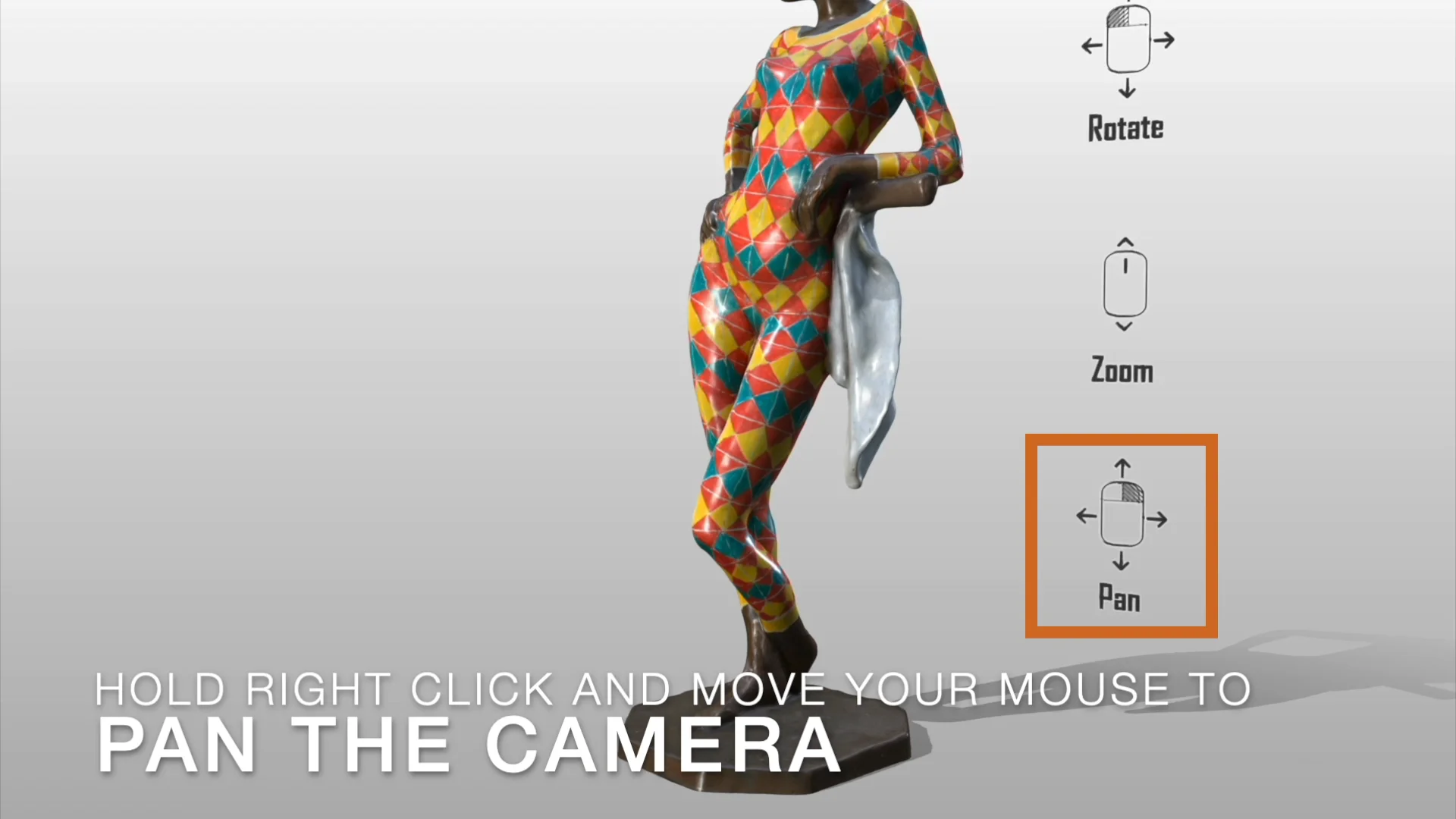 Web Navigation for Interactive 3D on Vimeo