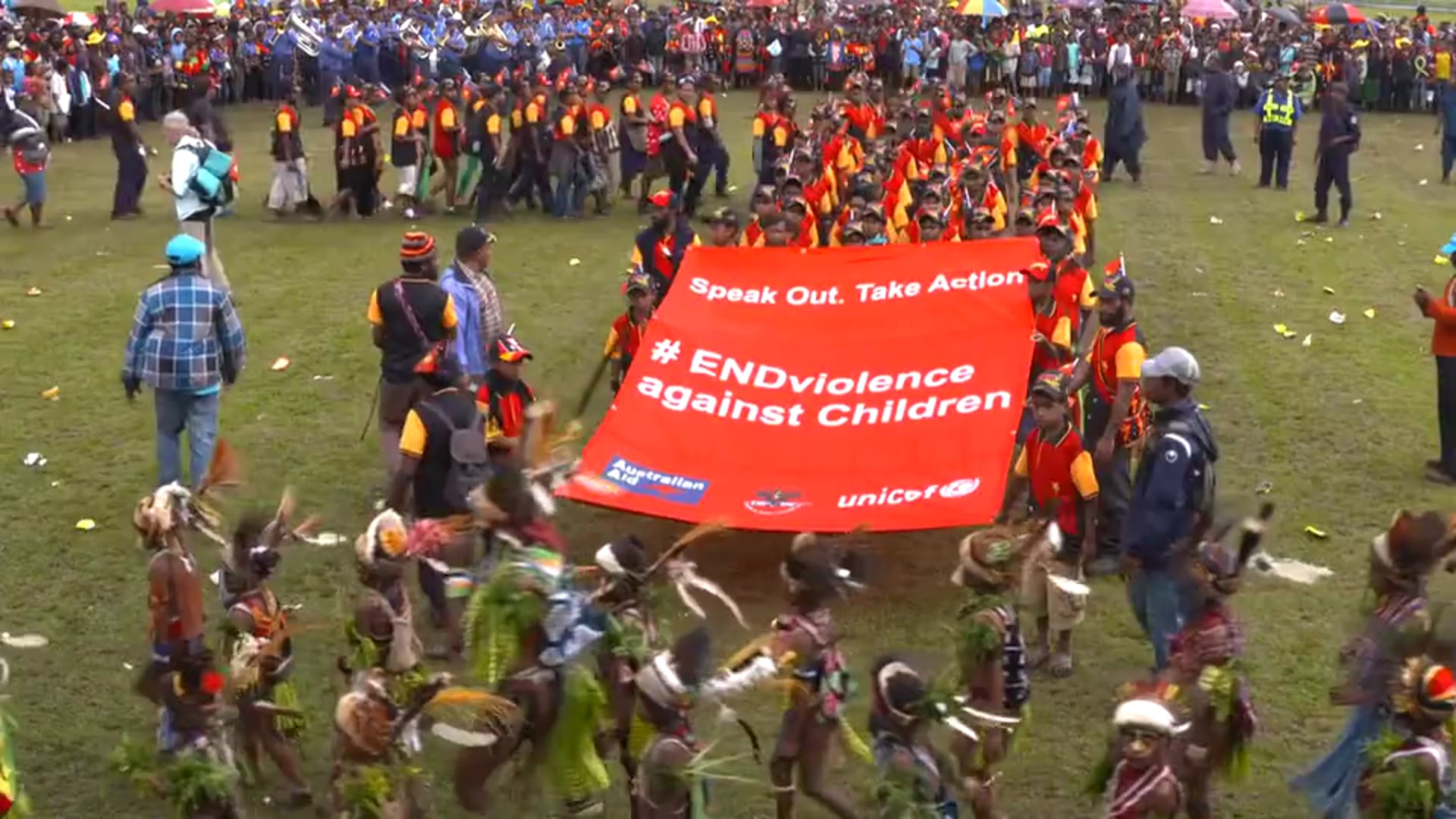 UNICEF on the ground at the Goroka Festival