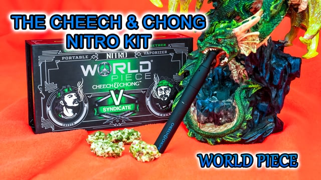 Карманный вапорайзер The Cheech & Chong Nitro Kit Vaporizer Black (Чич и Чонг Нитро Кит)