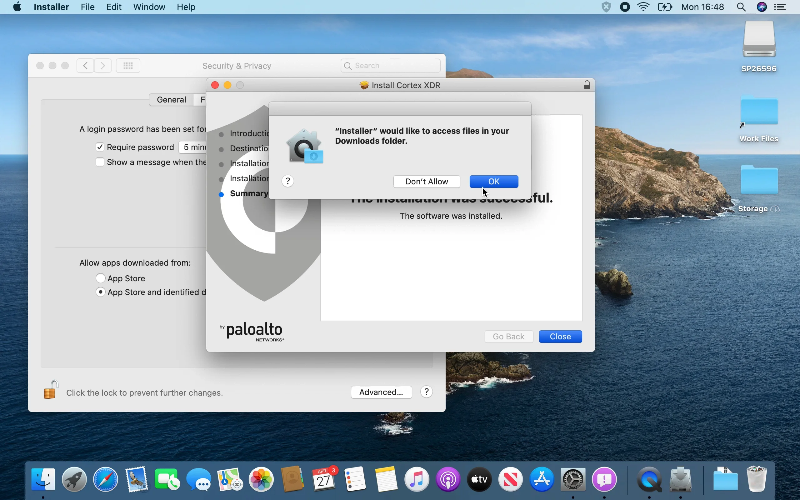 Cortex XDR Install MacOSX