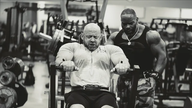 OLD SCHOOL and RAW Chest Training with Branch Warren and Johnnie Jackson