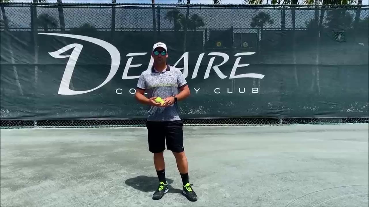 Tennis Hand Eye Coordination with Brian Rubin Lesson 1 on Vimeo