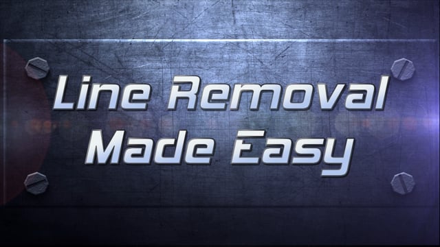 Pro Tip Line Removal Made Easy