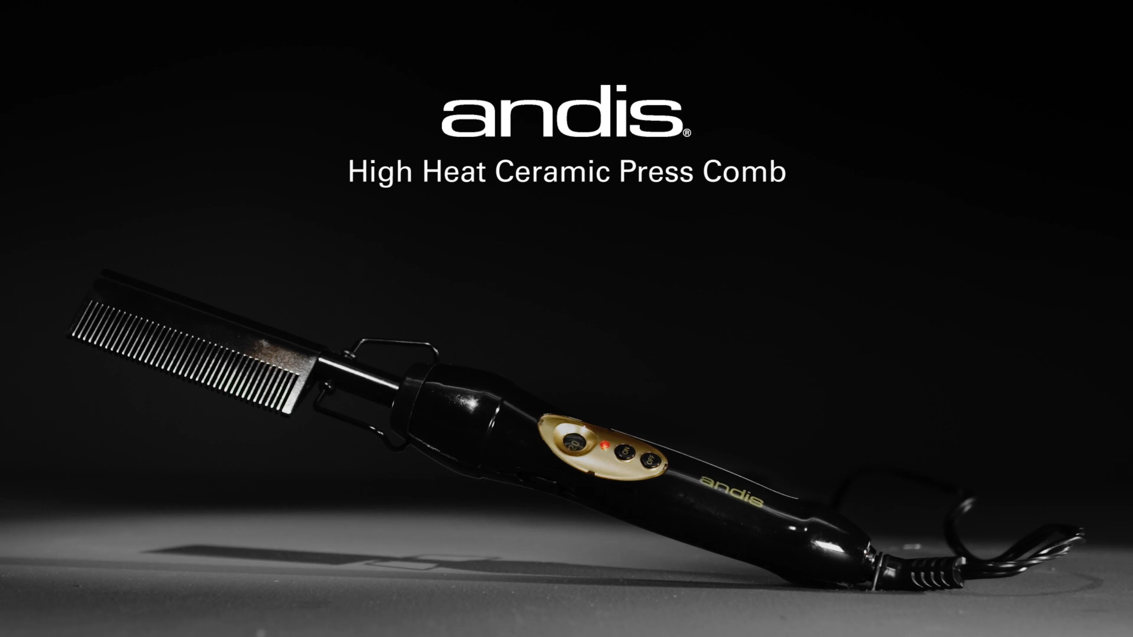 Andis heated cheap comb