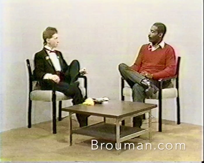 Rare Vintage TV interview - Eric Brouman