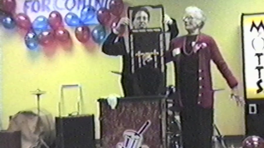 Eric Brouman when he was 16 years old performing
