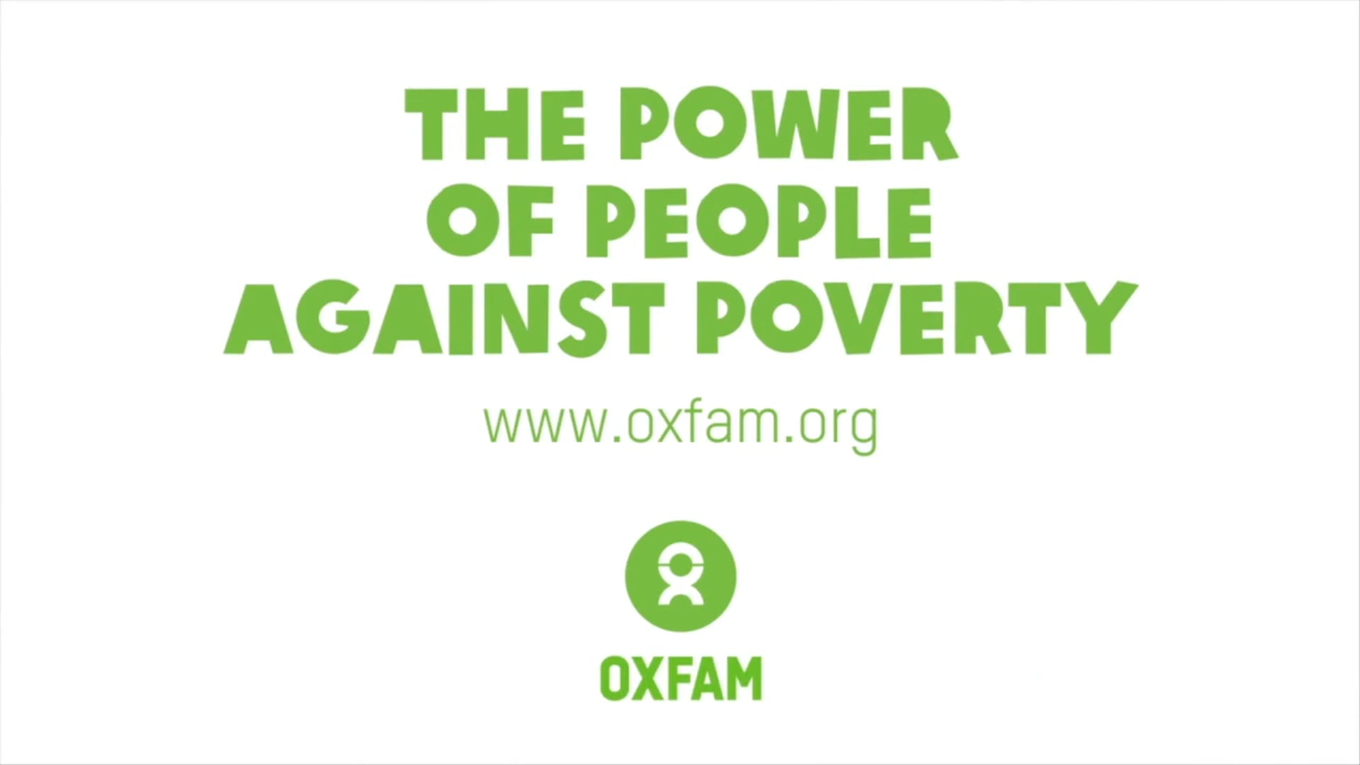 Oxfam Commercial.