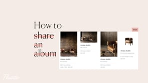 How to share an album