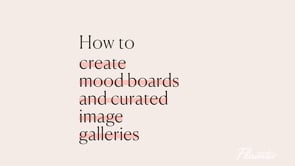 How to create a mood board