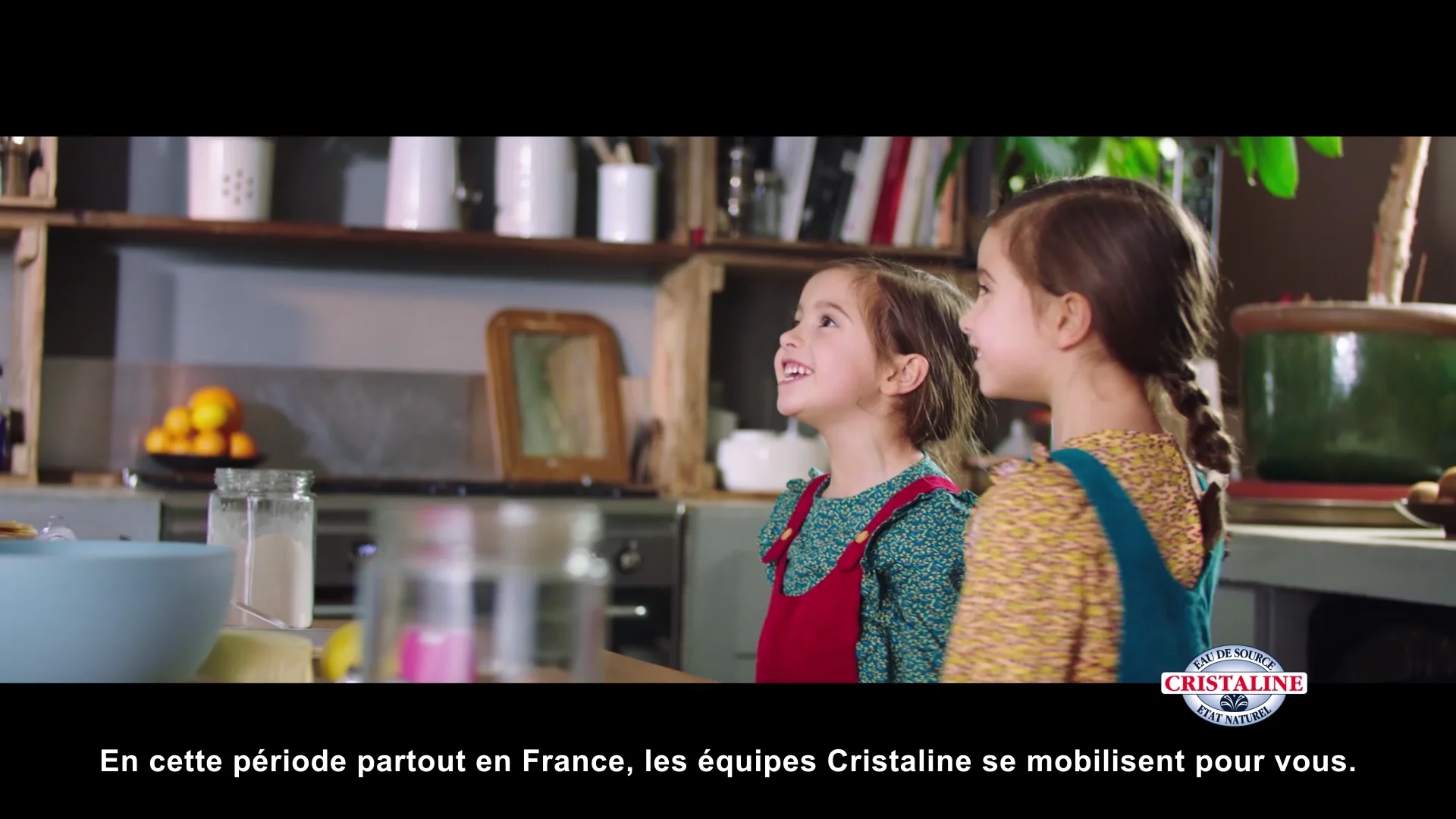 Publicité Cristaline « ma préférée » Avril 2020