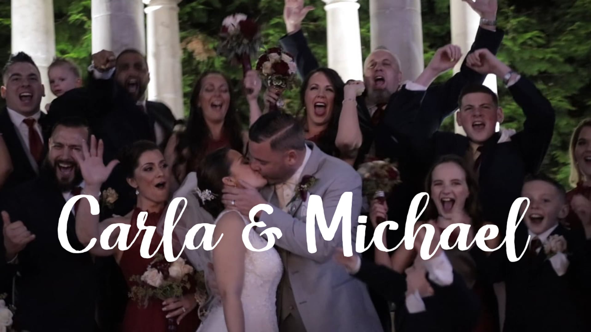 Carla & Michael’s NJ Same Day Edit (SDE) Wedding Video at The Florentine Gardens at River Vale, NJ by www.abellastudios.com