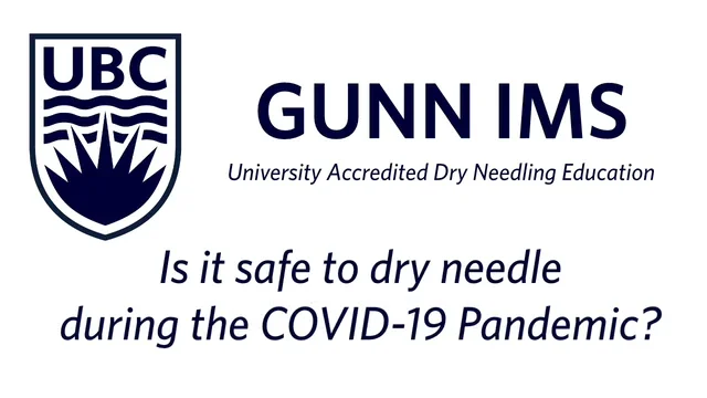 Interactive Health:Treatment - Gunn IMS (Intramuscular Stimulation)/Dry  Needling