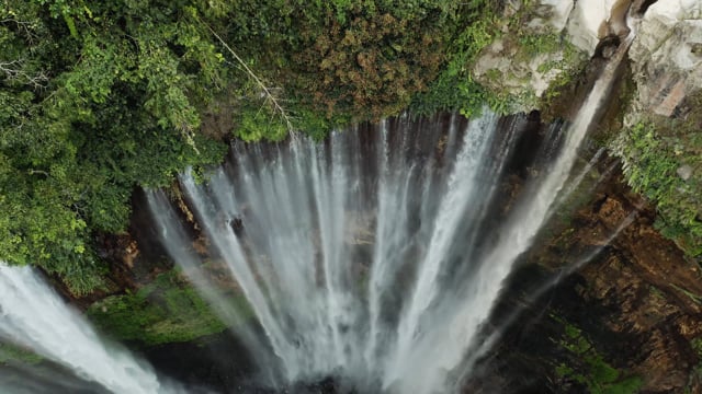 Waterfall, Water, River, Nature