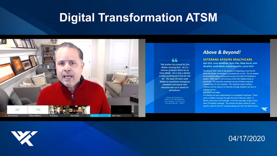 ATSM - 04-17-2020 - Digital Transformation - Above and Beyond - VA