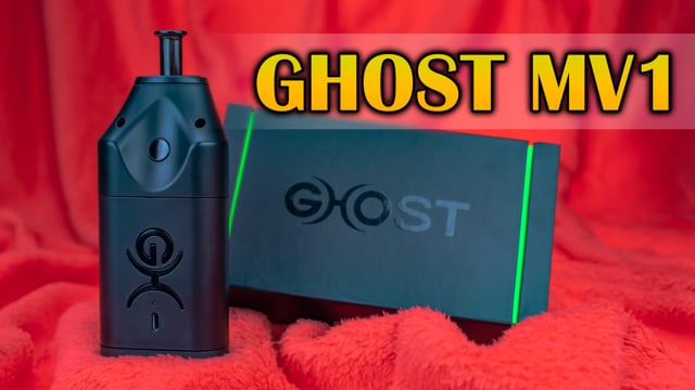Портативный вапорайзер Ghost MV1 Vaporizer Matt Stealth Black (Гост МВ1 Мат Стелз Блэк)