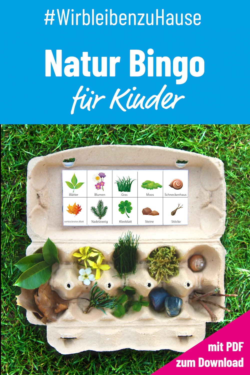 Bastelidee Eierkarton Natur Bingo on Vimeo