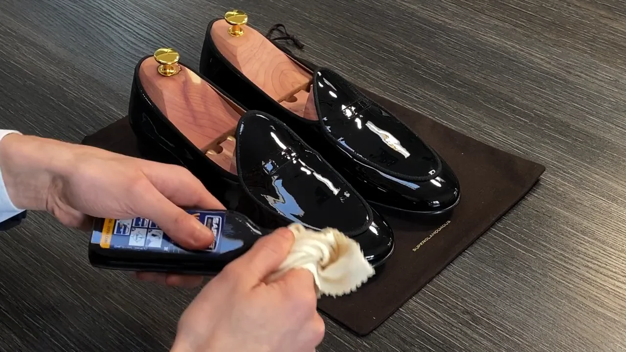 Superglamourous Patent leather shoe care tips