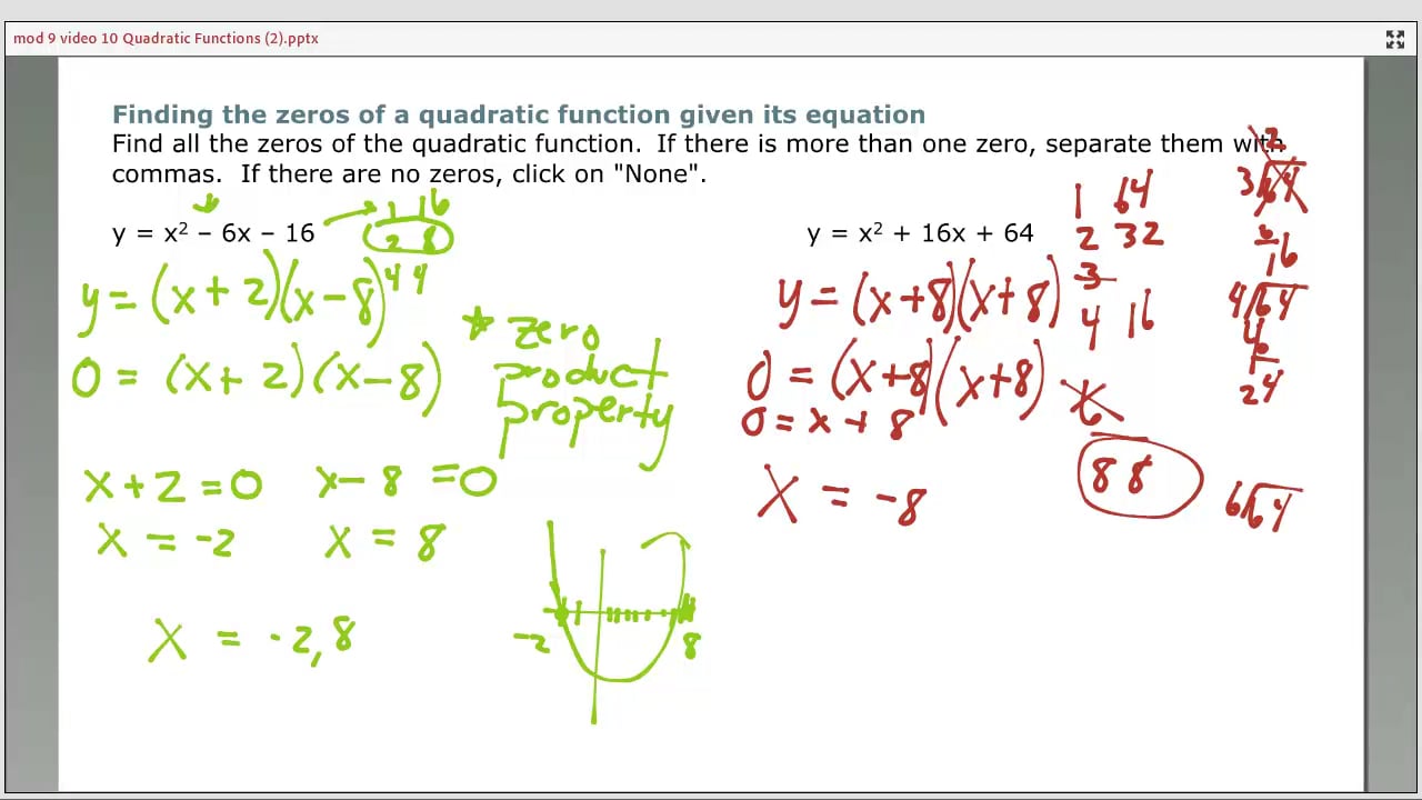 module 9 video 10 quadratic functions part 2_0