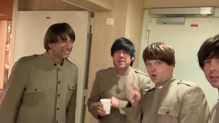 Eric meets the "Beatles"