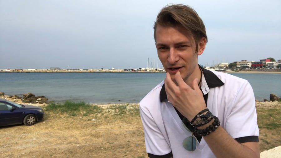 Live in Rhodes Greece with Andrew from Ukraine
