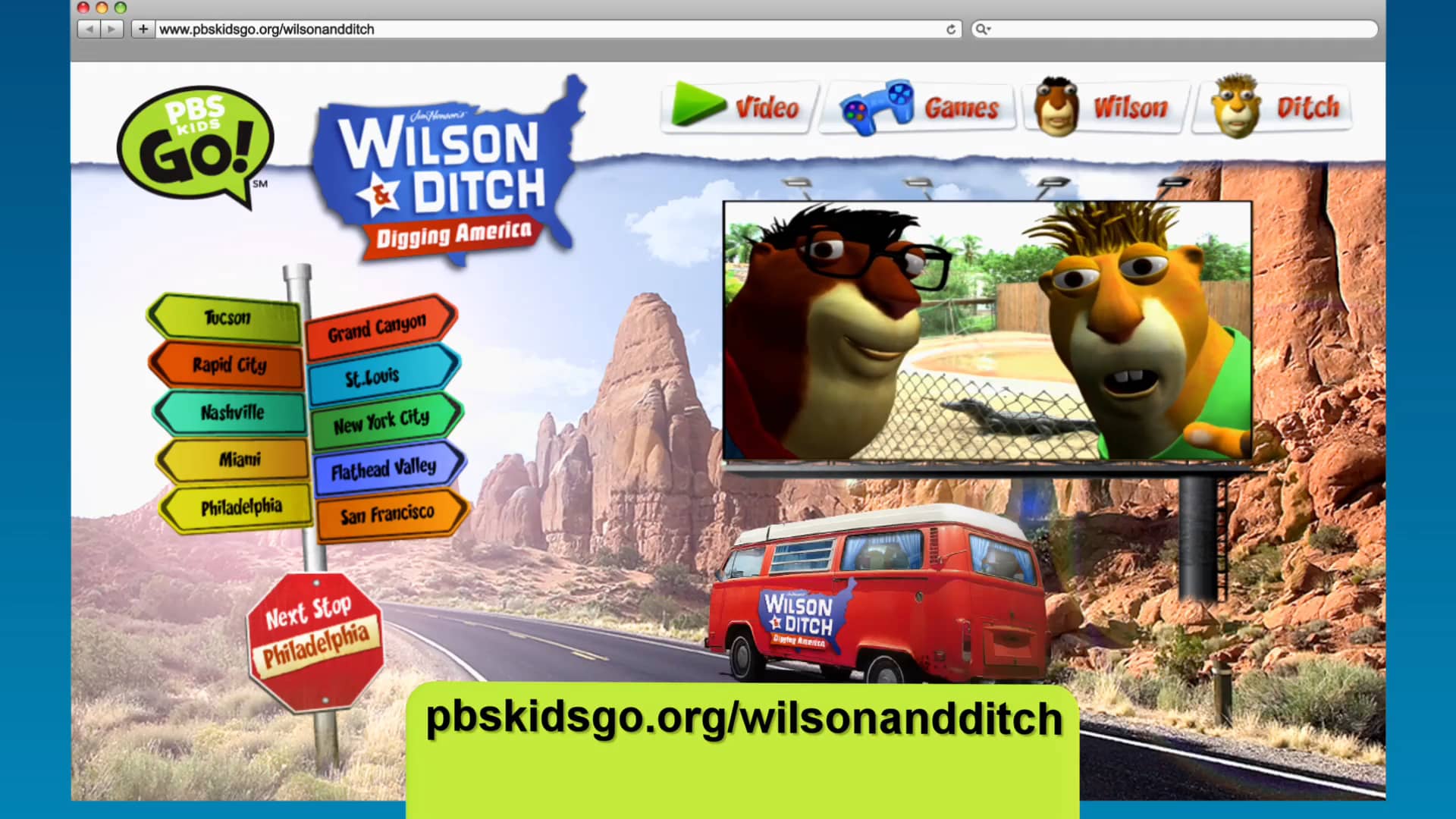 PBS Kids Wilson & Ditch Promo on Vimeo