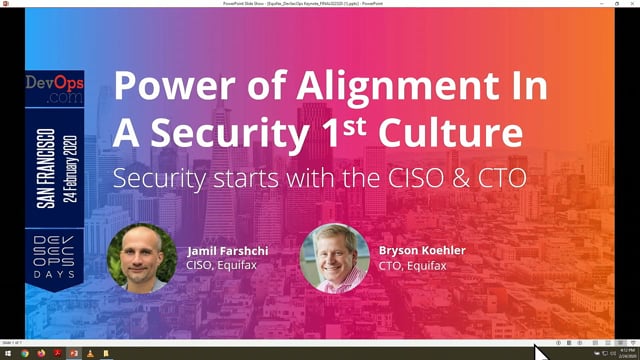 Equifax - Security Starts With The Cto And The Ciso