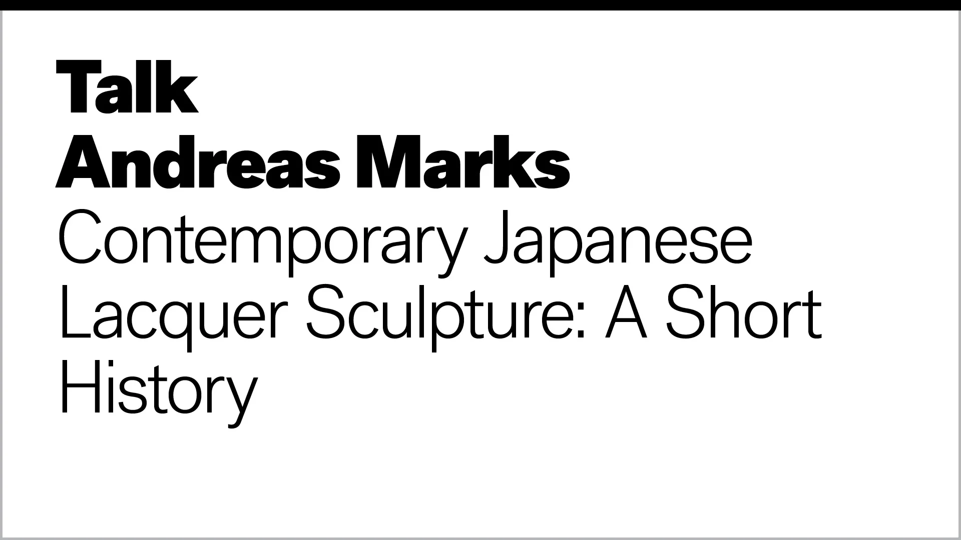 Japanese Lacquer Art: Modern Masterpieces by National Museum