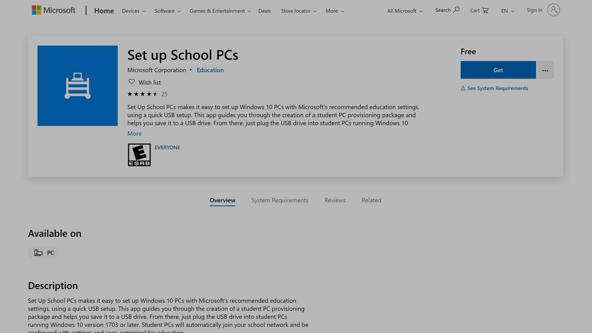 Use Set up School PCs app - Windows Education