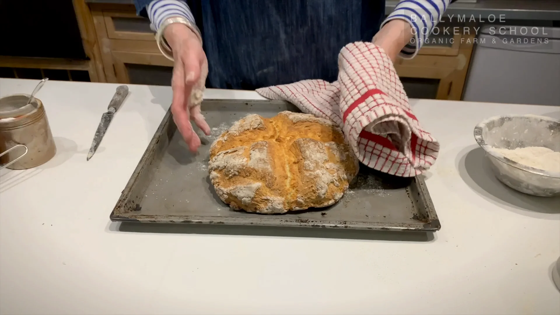 Ballymaloe Cookery School Traditional Irish Soda Bread with Darina