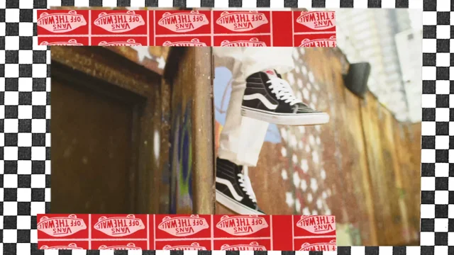 Vans off outlet the wall advertising