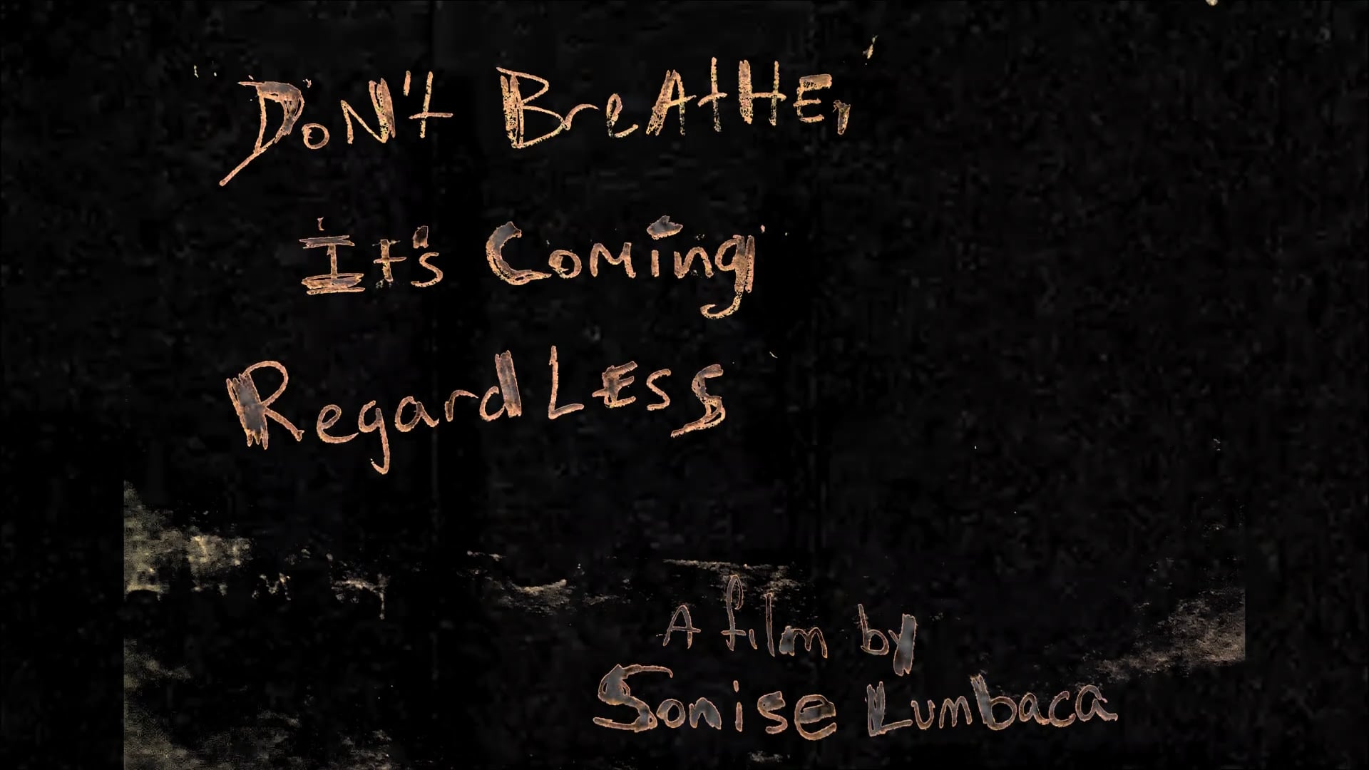 Horror Comedy Film Short-Sonise Lumbaca