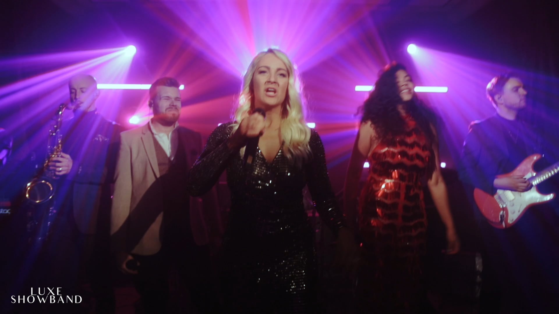 Proud Mary (Tina Turner) and Best of My Love (The Emotions) - Luxe Showband (Tess)