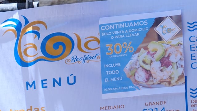 Ofrece restaurante La Ola servicio a domicilio para disfrutar de todo su  menú