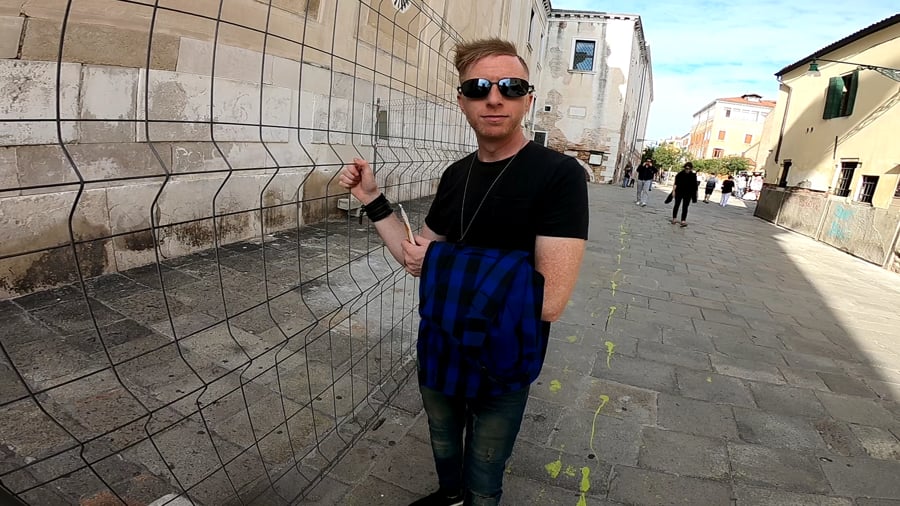 Eric in Venice