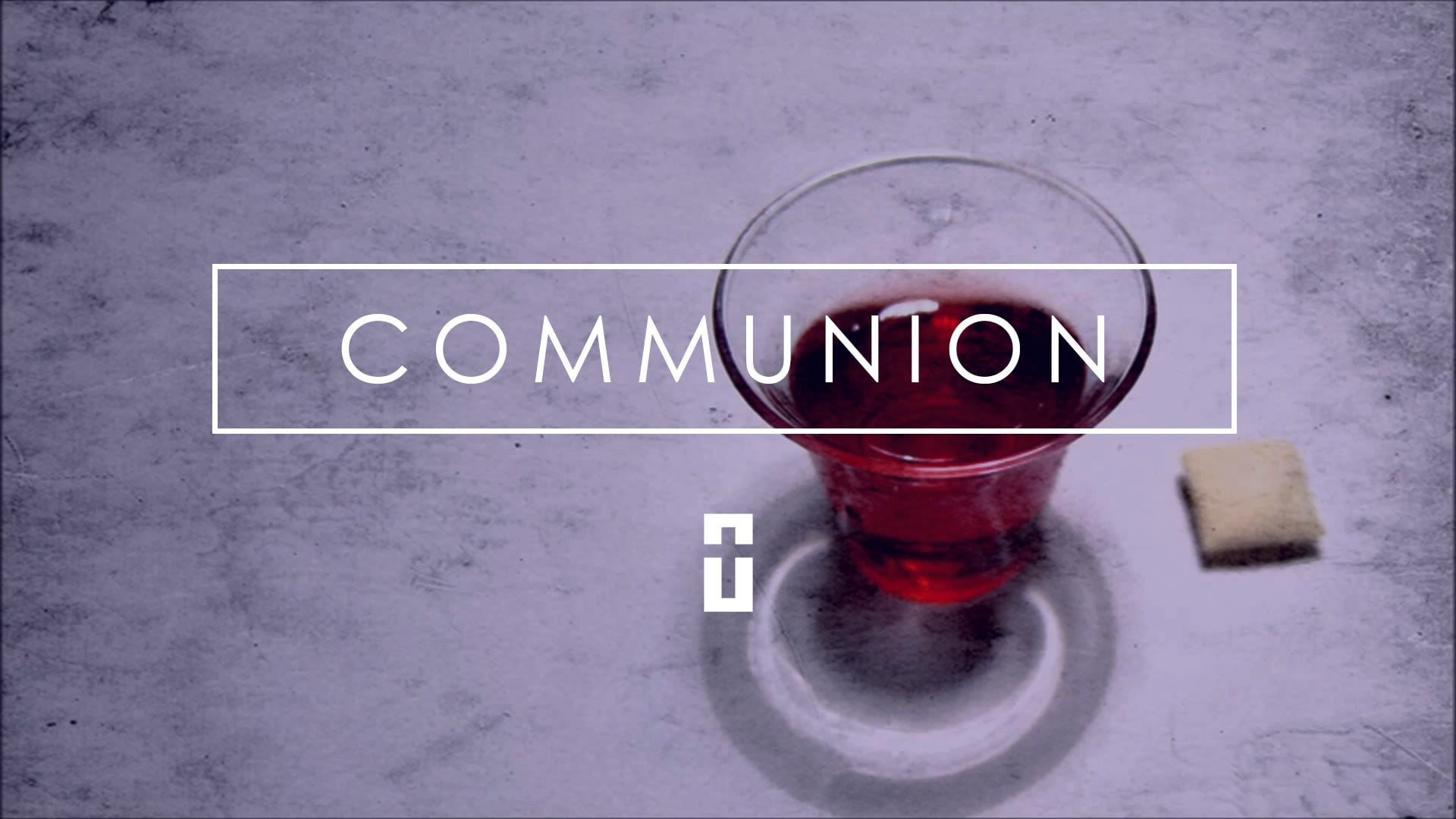 Communion with elder Paul Schilling 05-01-20
