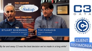 MPI Director of Quality Stuart Sherman and Quality Manager Tim Paradis Discuss Their Decision to Use C3 Data