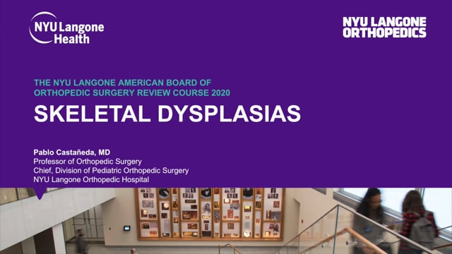 Skeletal Dysplasias