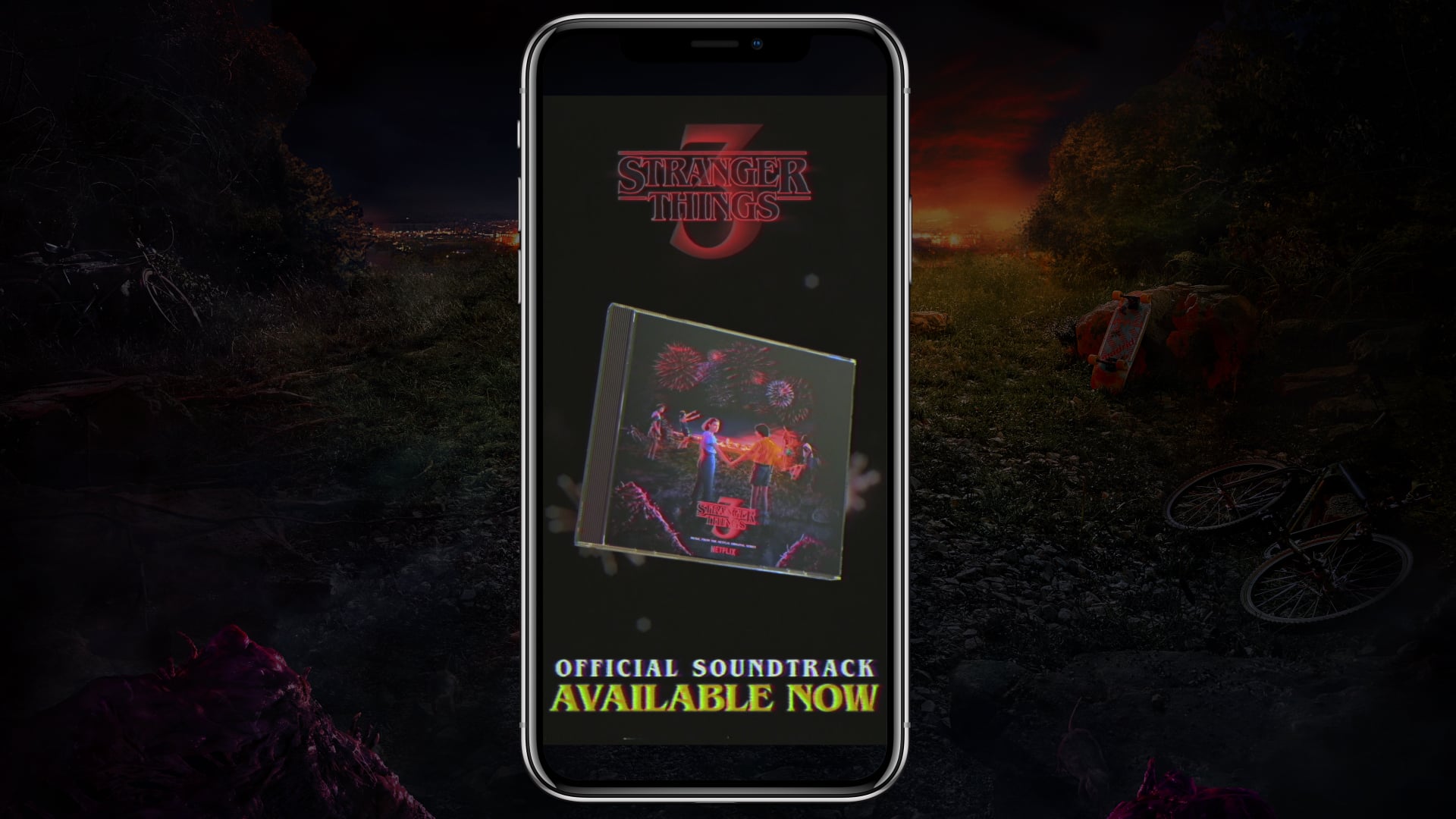 Stranger Things 3 Soundtrack | Retro Ad CD