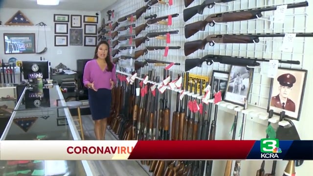Gun sales skyrocket during coronavirus pandemic