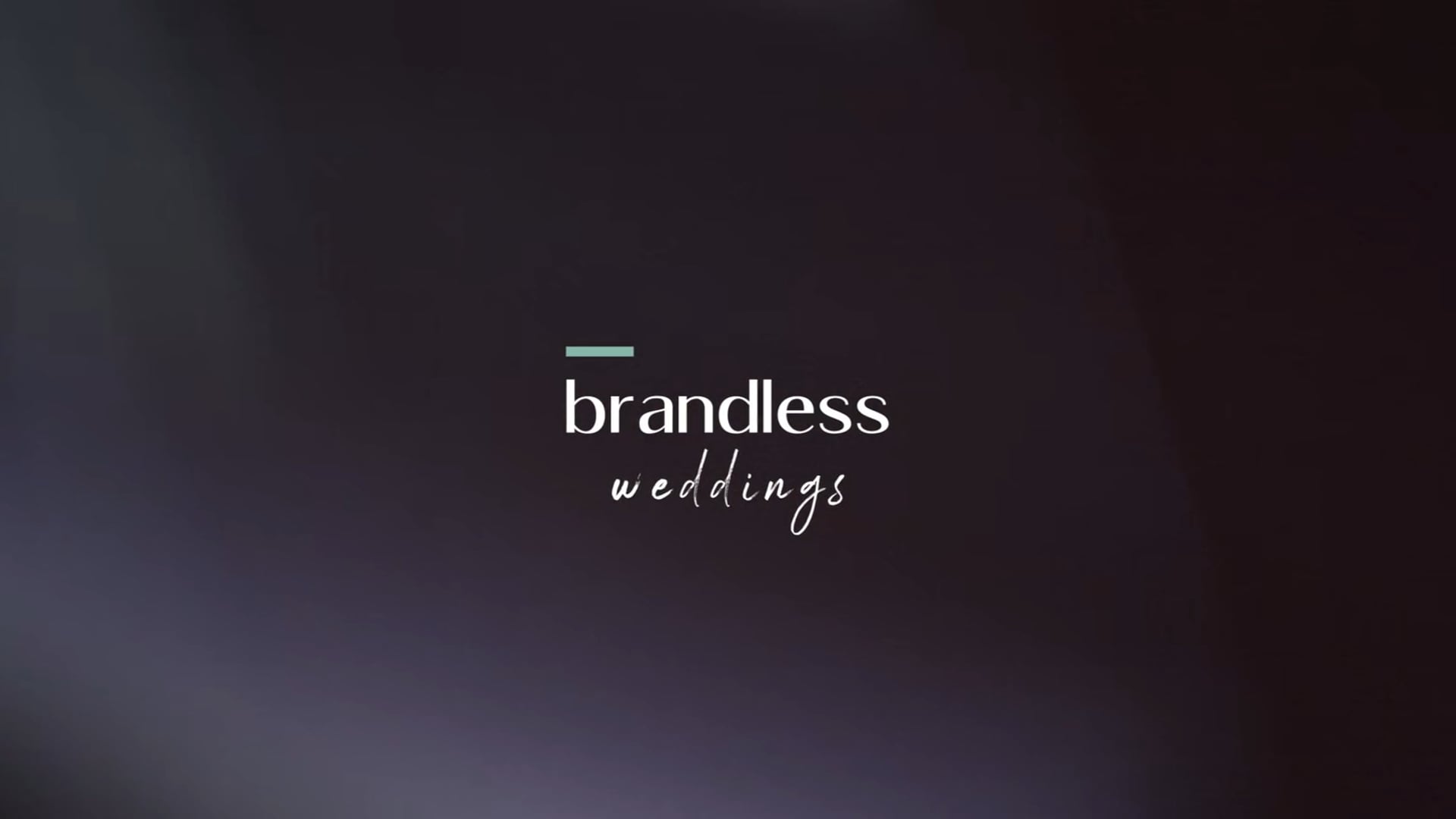 Brandless Weddings