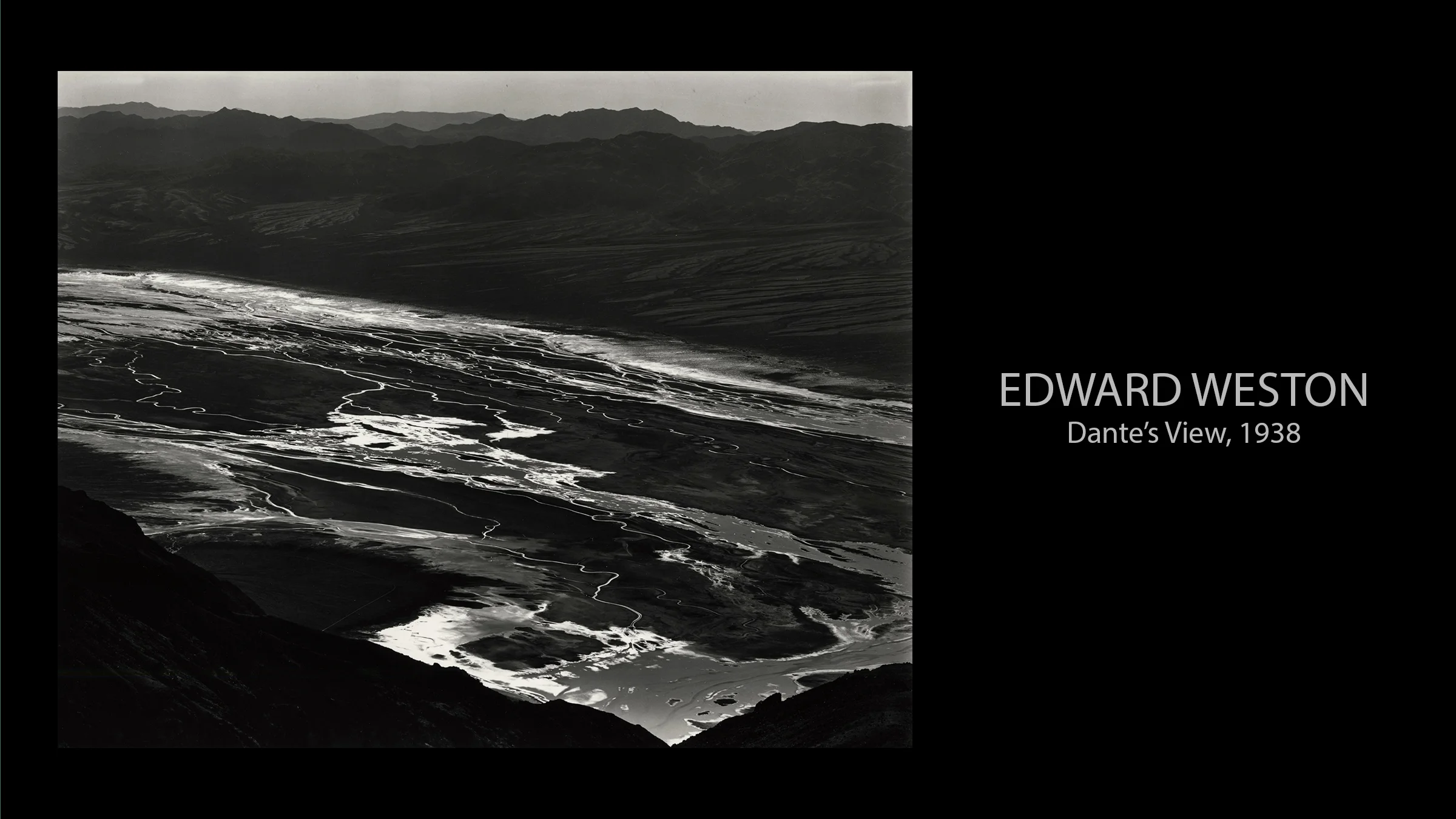 Edward Weston | Dante's View, Death Valley - Photography West