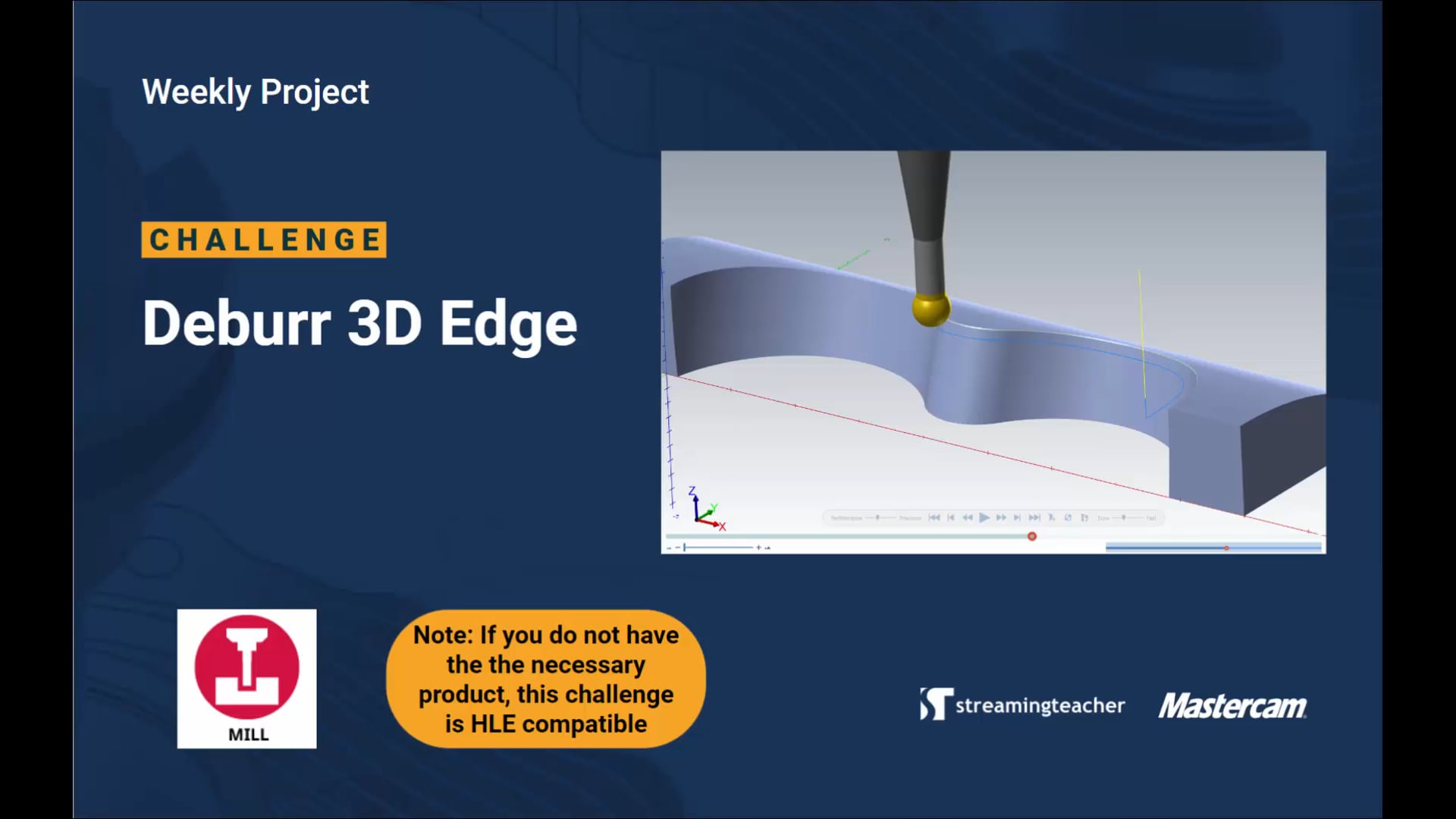 Deburr 3D Edge