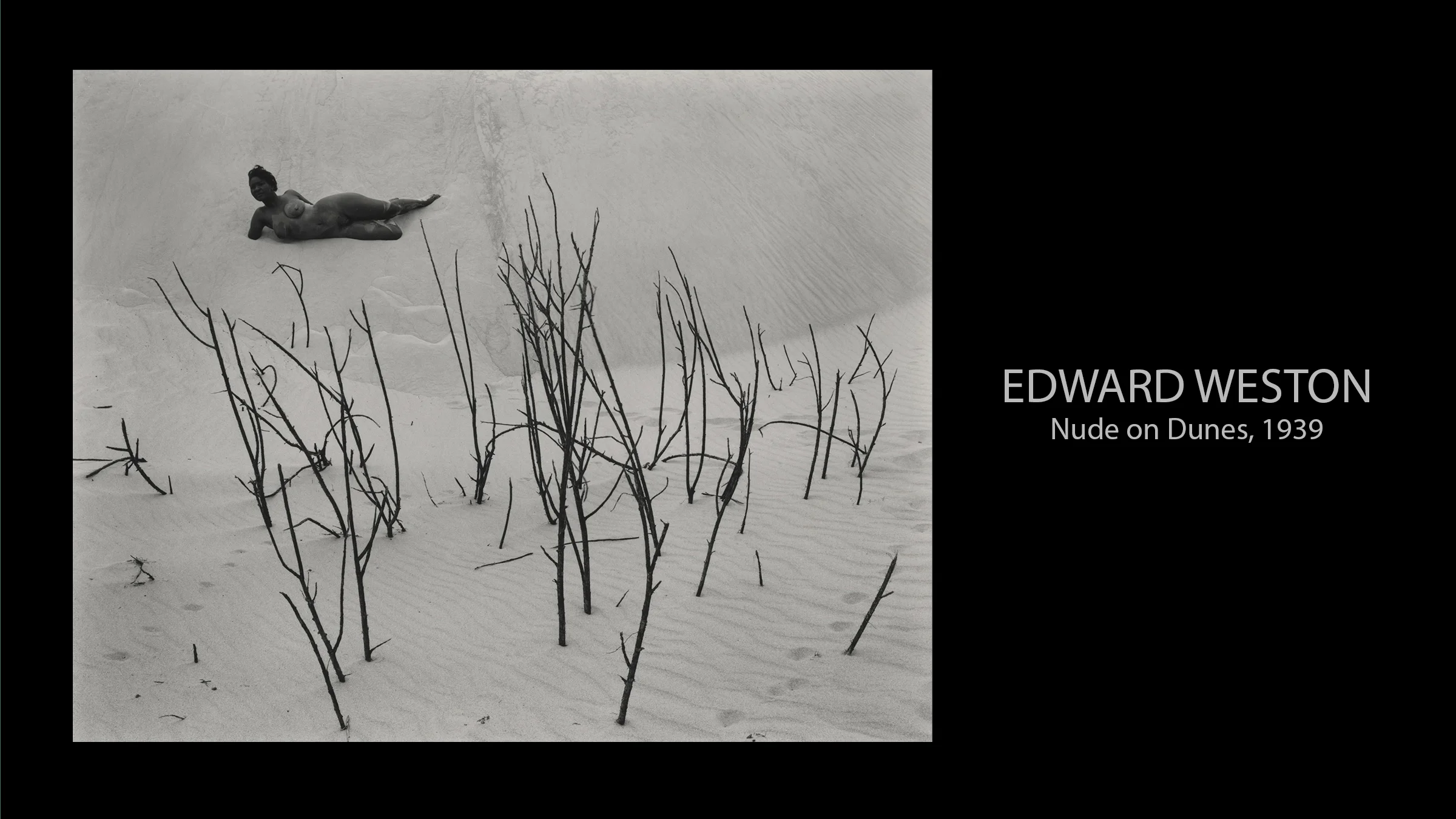 Edward Weston | Nude on Dunes - Photography West