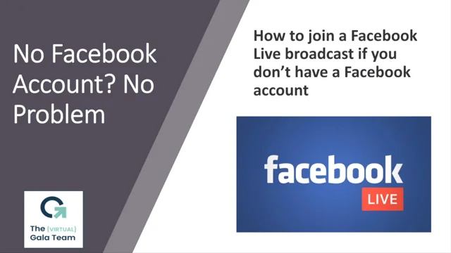 How to watch sales facebook live without app