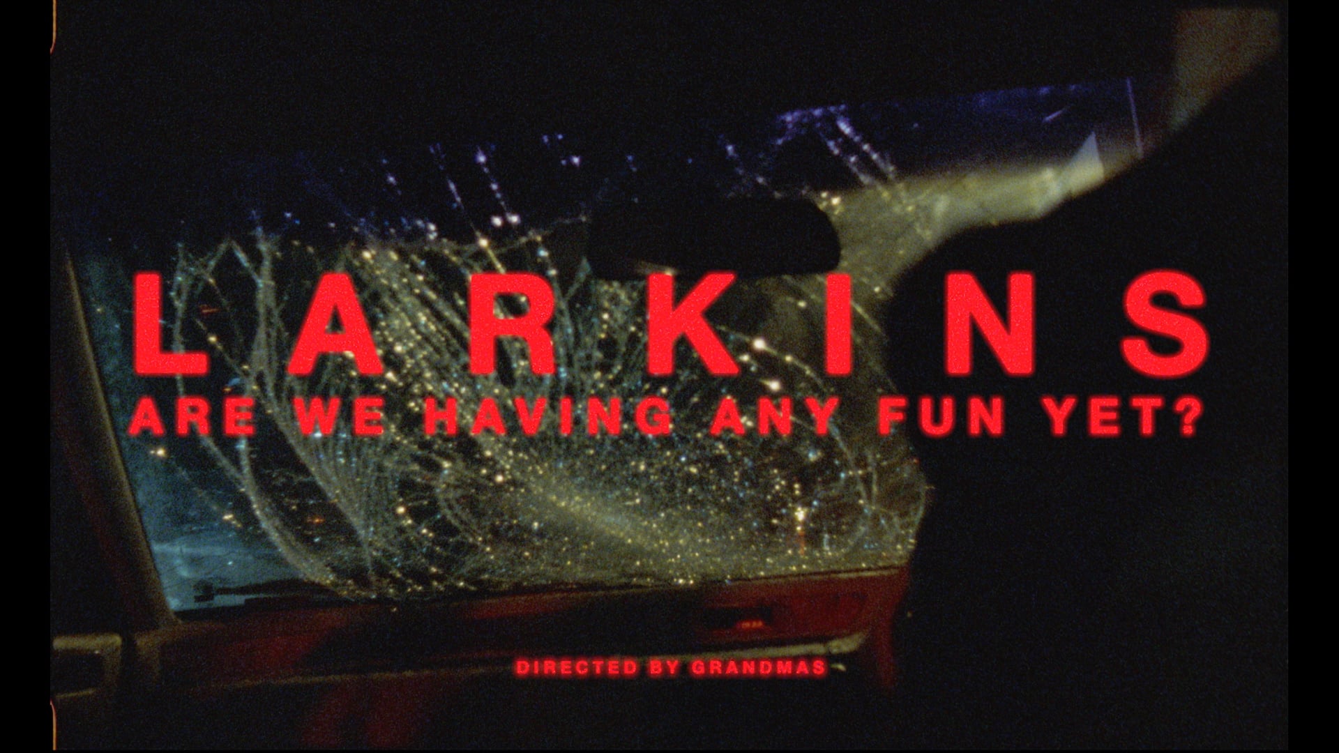 LARKINS - ARE WE HAVING ANY FUN YET?