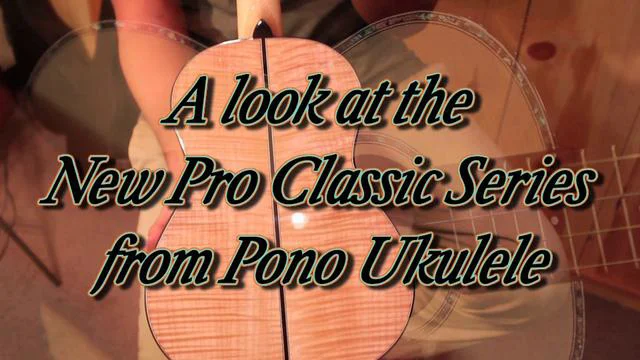 New Pono Pro Classic Series