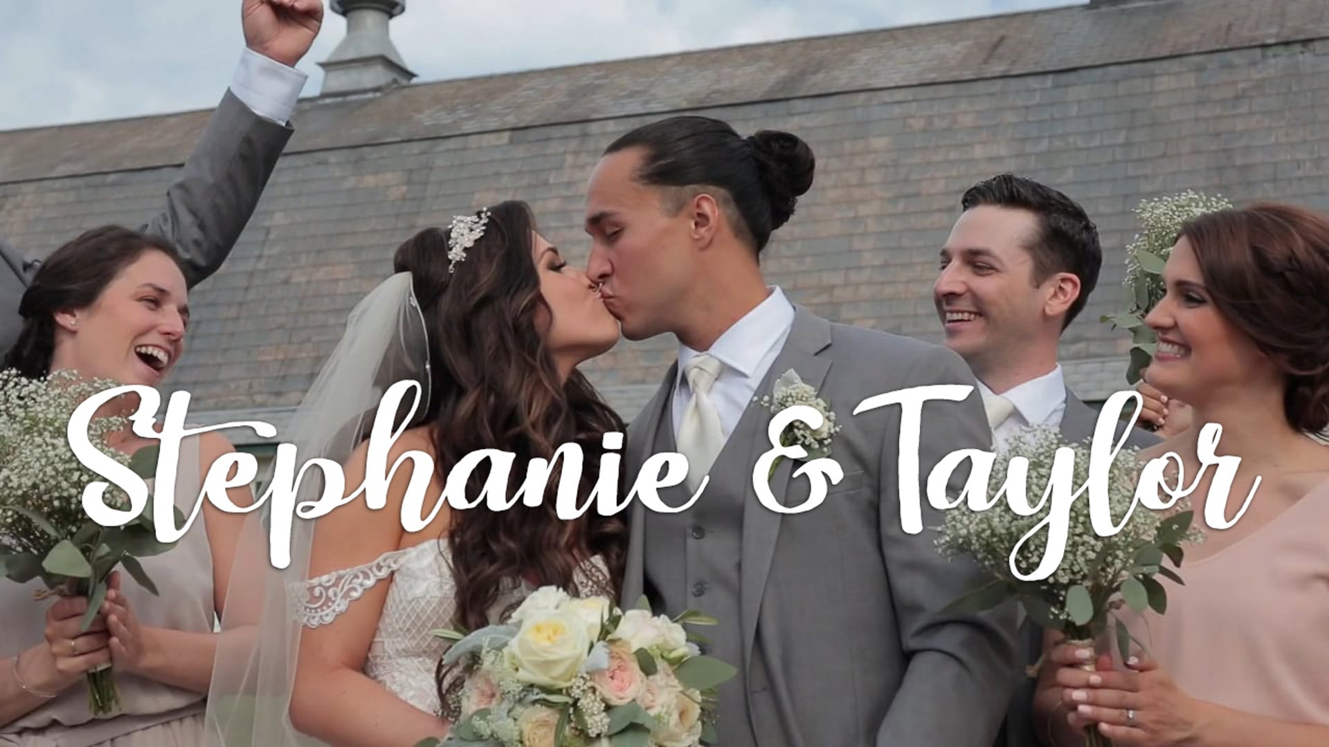 Stephanie & Taylor’s NJ Same Day Edit (SDE) Wedding Video at Perona Farms in Andover NJ by www.abellastudios.com