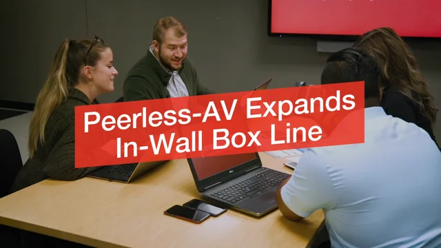 IBA4-W in-wall storage box – Peerless-AV