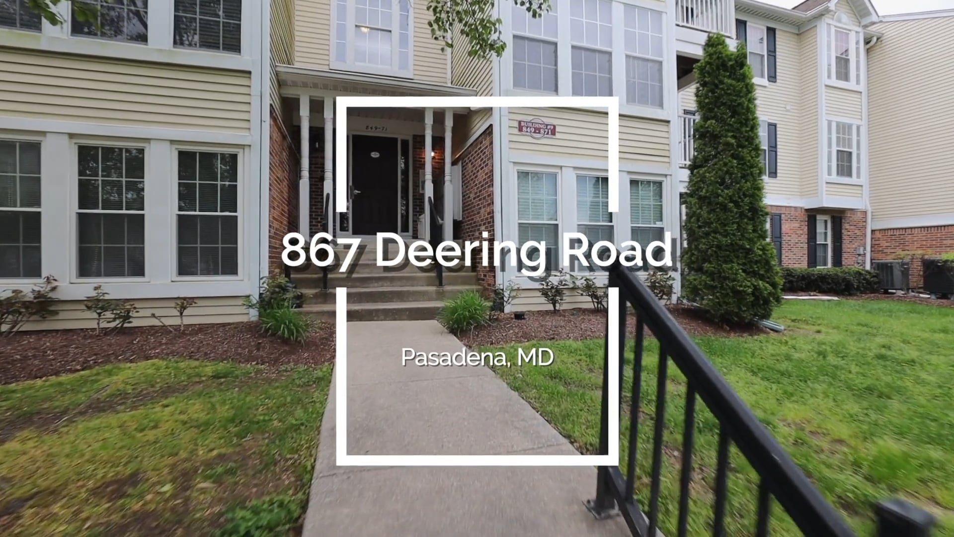 867 Deering Road, Pasadena, MD on Vimeo