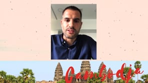 Pau Prat , un escalenc a Cambodja